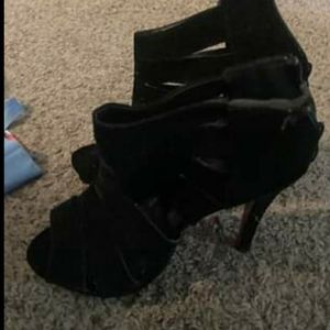 Black heels